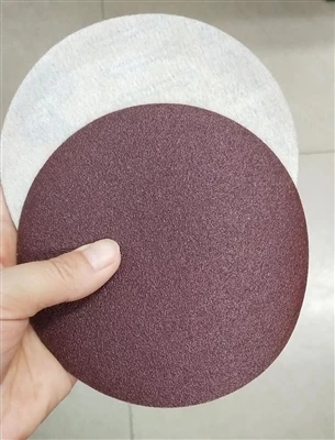 cakram pengamplasan velcro berbahan dasar kain